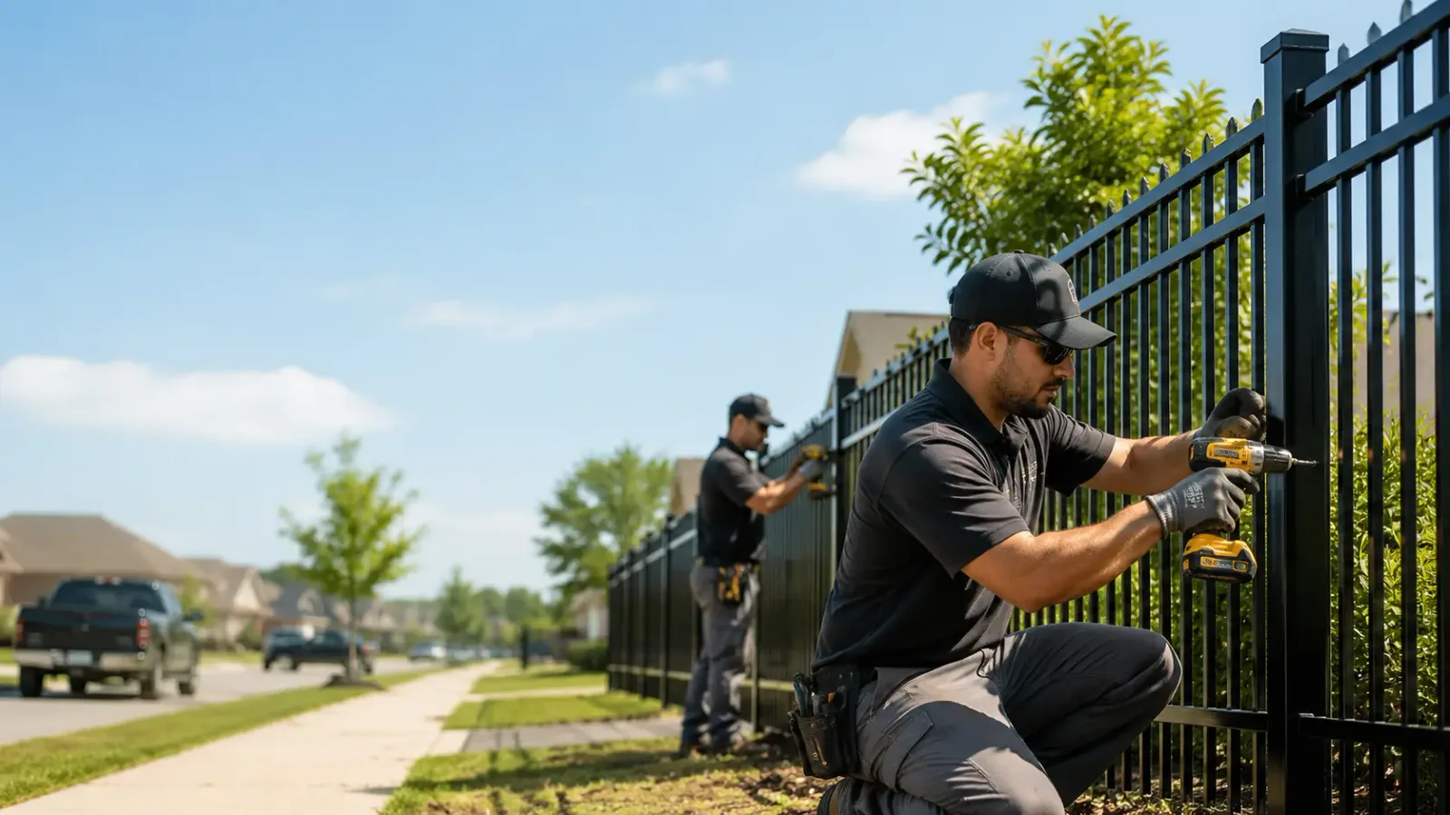 Metal Fence Installation in Austin, IN